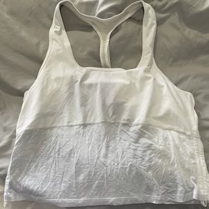 Fabletics Ryan Midi Logo Sports Bra